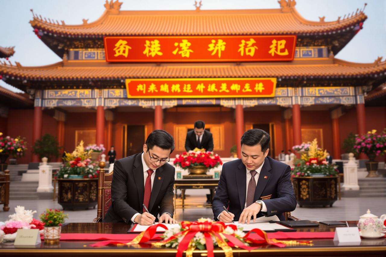 一区视频新闻《一区视频与故宫博物院达成文化合作项目，共推文化纪录片》配图